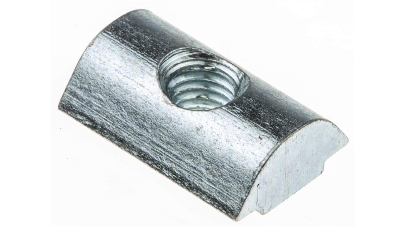 Ecrou à rainure en T RS PRO, profilé 30 mm, L. 16mm, filetage M6, rainure 6mm en Acier