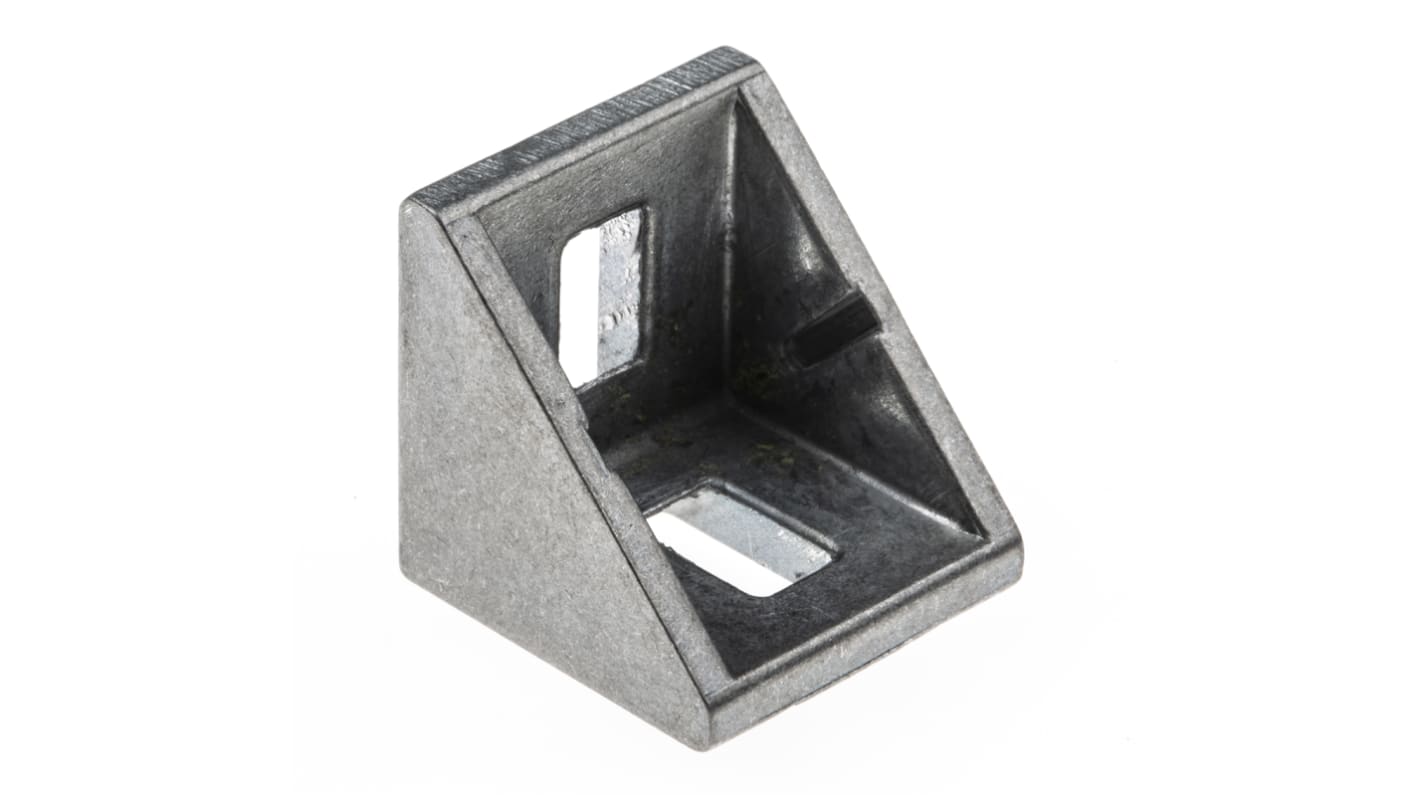 RS PRO Angle Bracket, Connecting Component, Strut Profile 20 mm, Groove Size 6mm