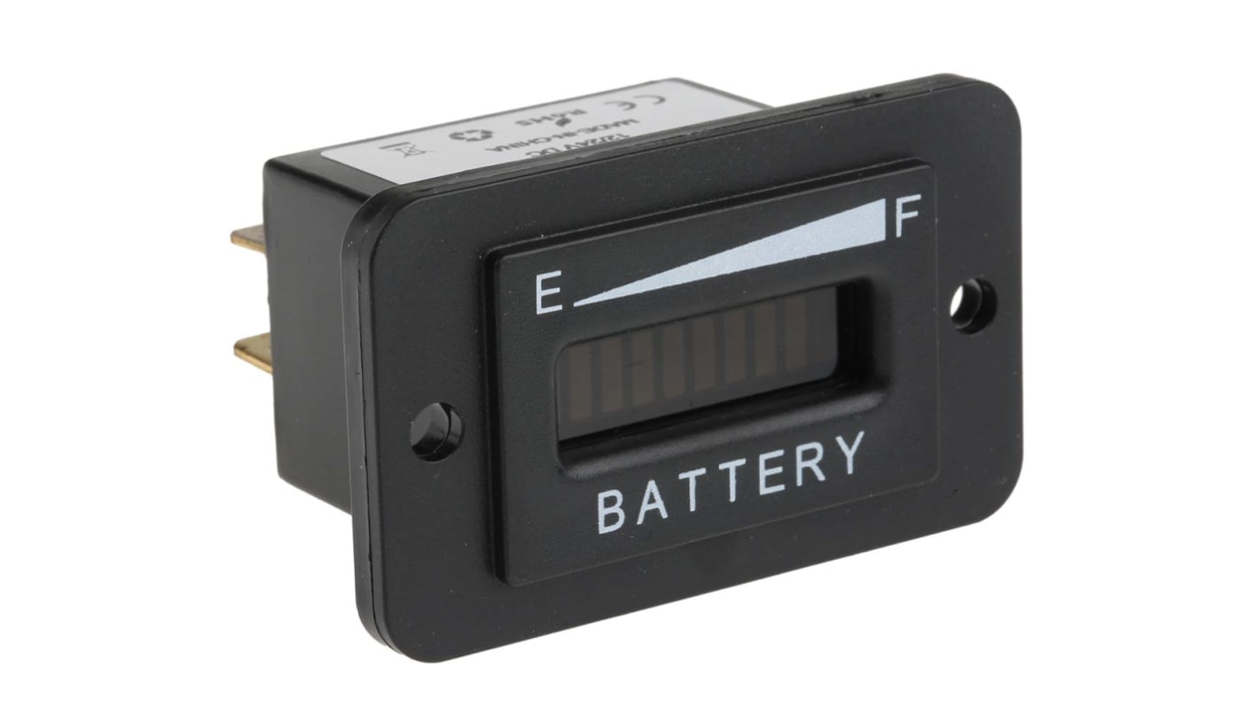 RS PRO Digitales Spannungsmessgerät LED-Anzeige, 37mm, 25mm, 32mm