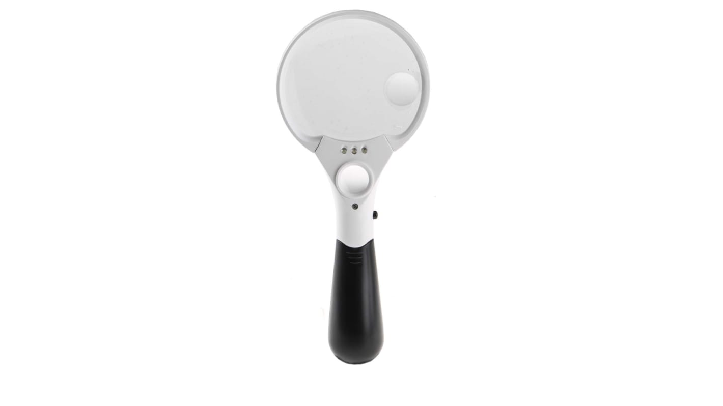 RS PRO Illuminated Magnifier, 2X x Magnification, 19mm Diameter