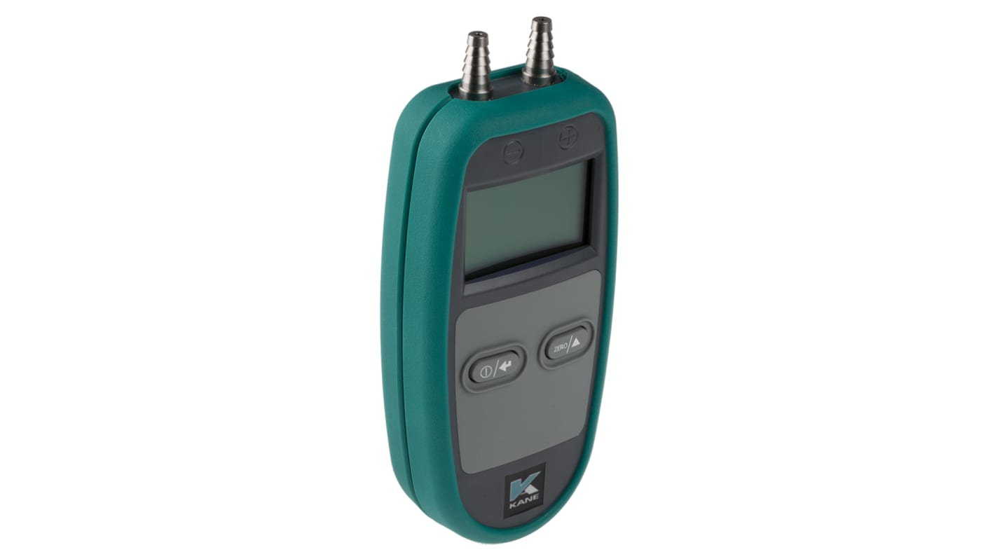 Kane 差压压力计, -200mbar→+200mbar, 2端口, ±0.5%精度, 9V供电, KANE3200
