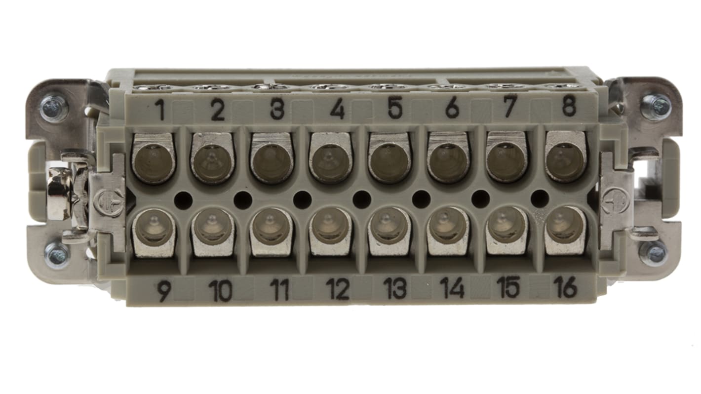 HARTING ヘビーデューティパワーコネクタインサート Han A HARTING ヘビーデューティパワーコネクタインサート Han A
