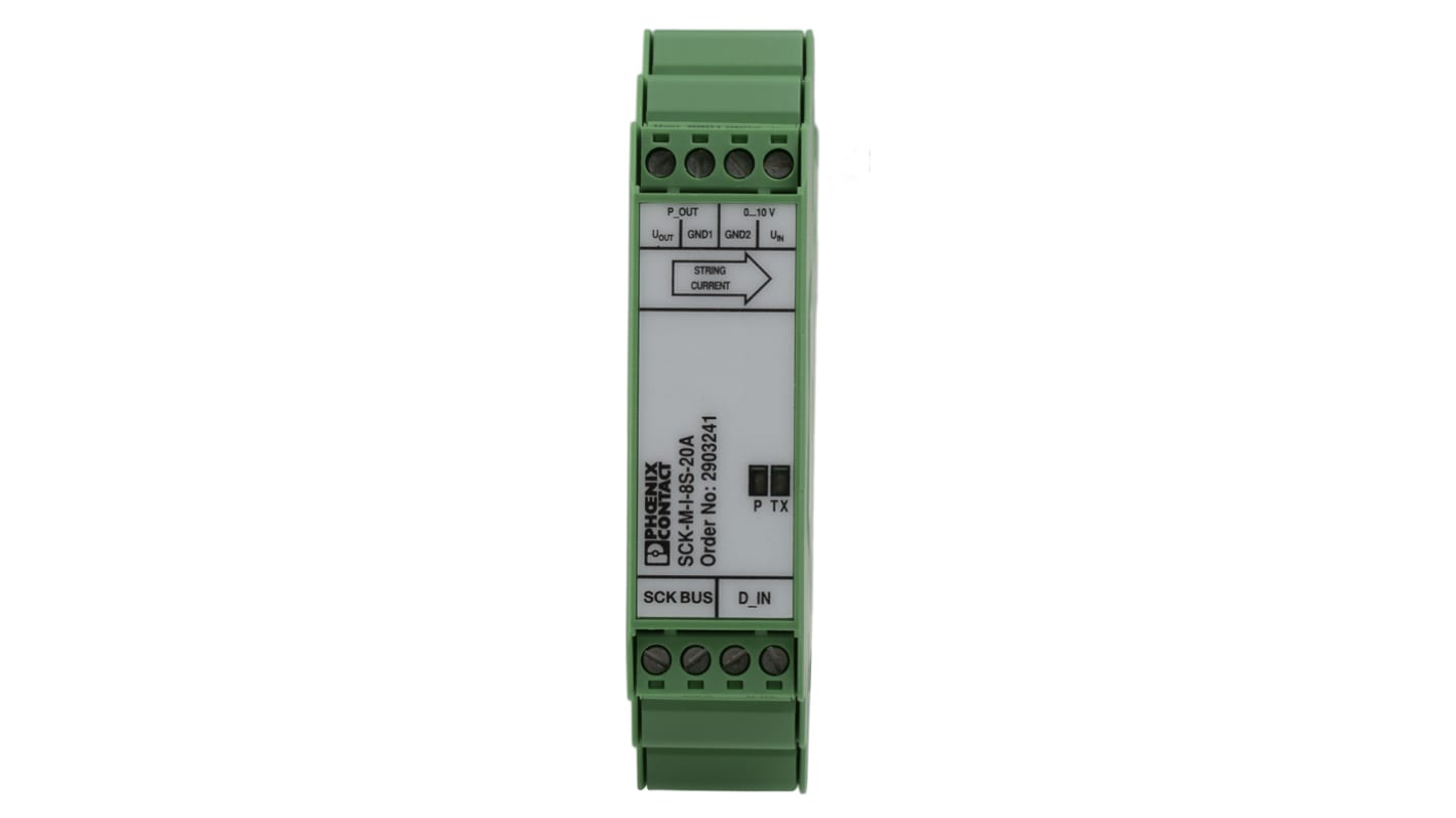 Phoenix Contact Current Monitoring Relay, DIN Rail