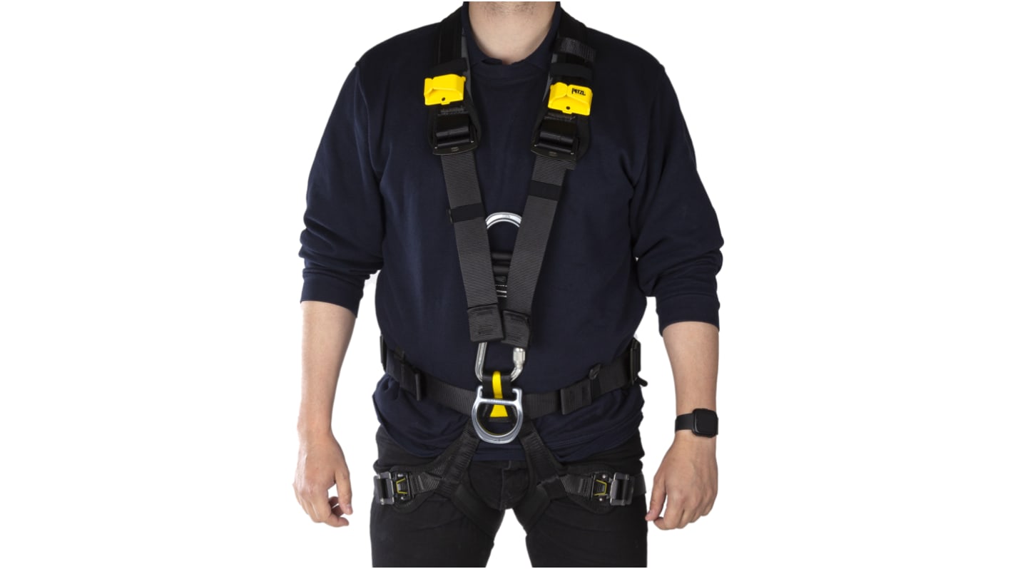 Arnés de seguridad, Petzl, fijación Frontal, Trasera, Cintura central, Lateral, máx. 100kg