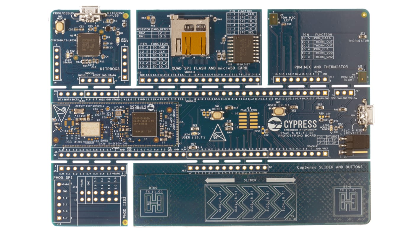 Infineon PSoC Wi-Fi Board CY8CPROTO-062-4343W