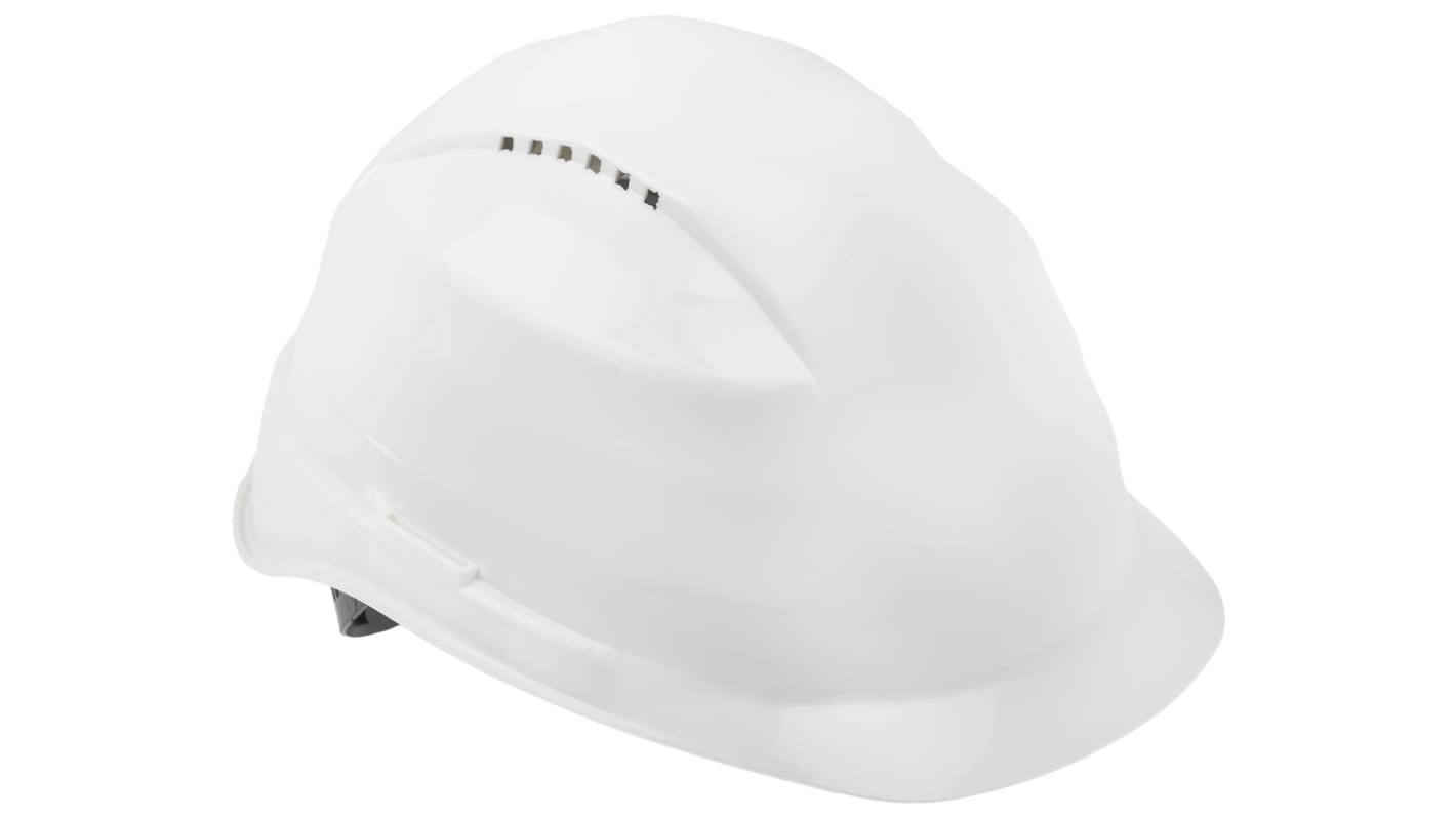 Skytec Rockman White Safety Helmet, Ventilated