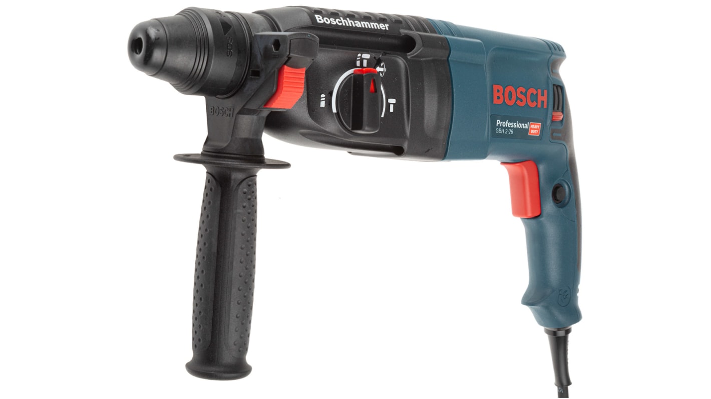 Bosch GBH 110V Corded SDS Drill, British 3 pin BS 1363/A