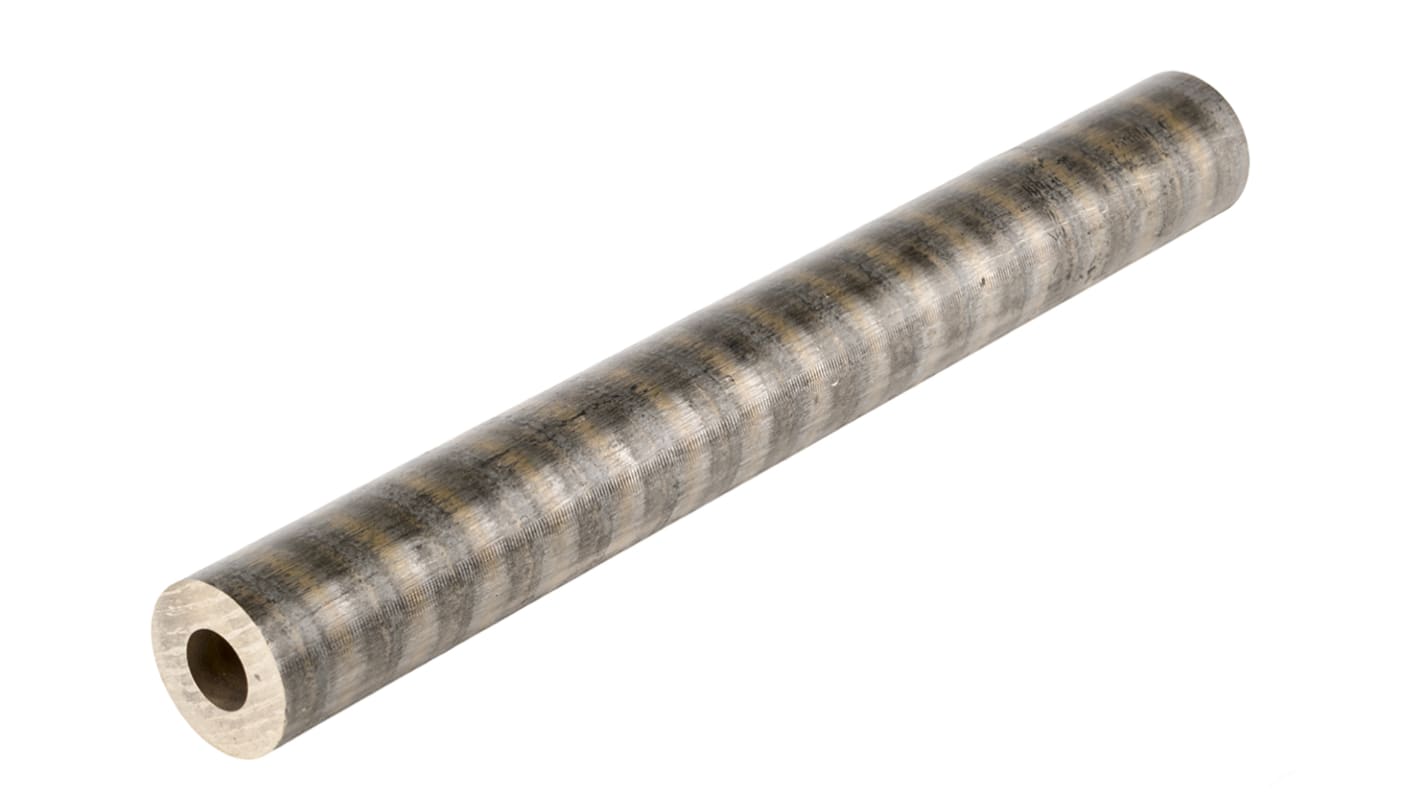 Round Leaded Gunmetal Metal Tube, 1 1/2in OD, 3/4in ID, 13in L, 1.5in W, 3/4in Thickness