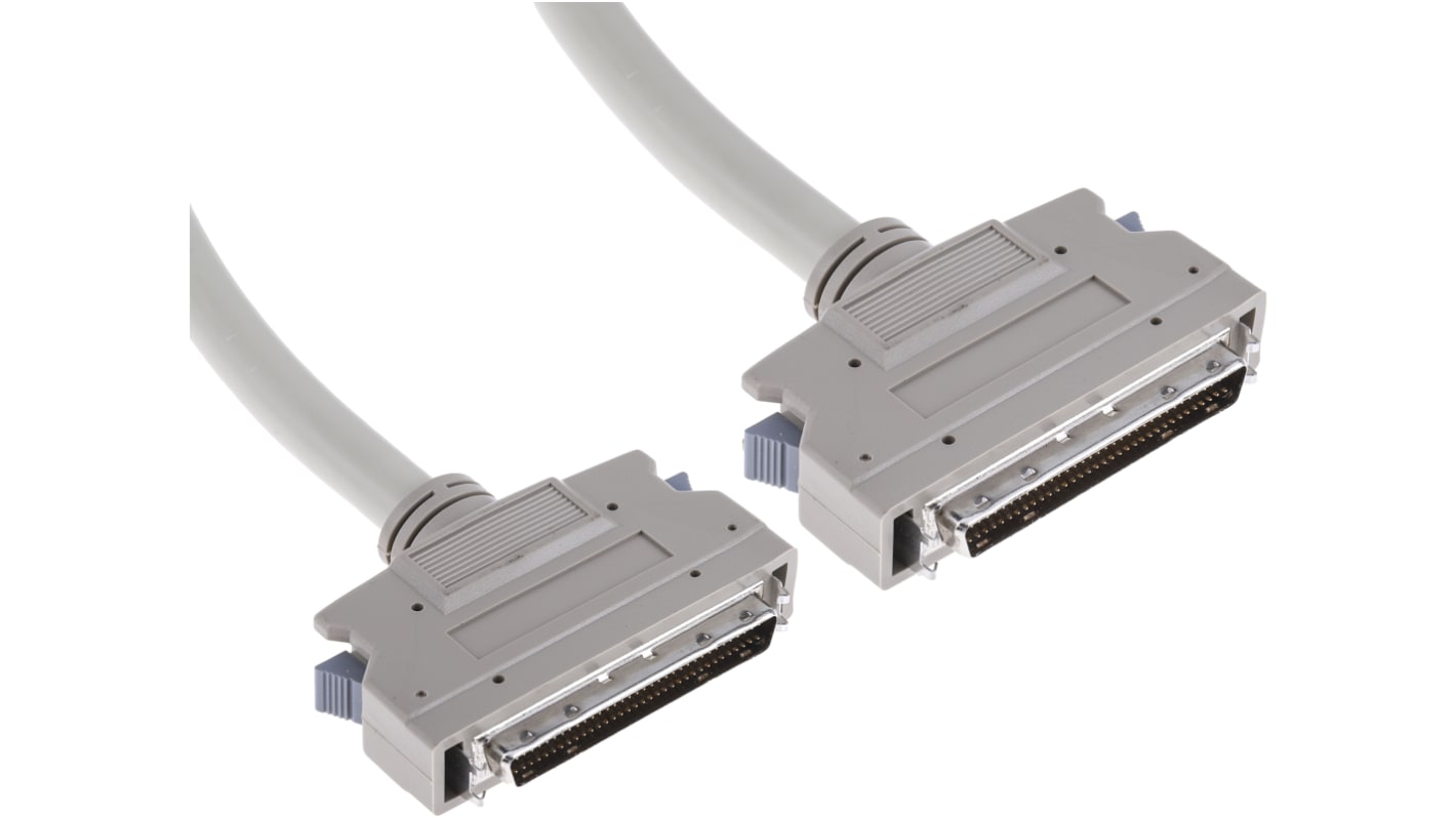 RS PRO Male SCSI-3 to Male SCSI-3  Cable 3m