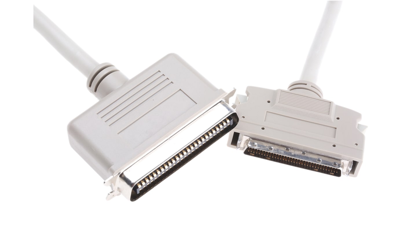 RS PRO Male SCSI-3 to Male SCSI-1  Cable 3m