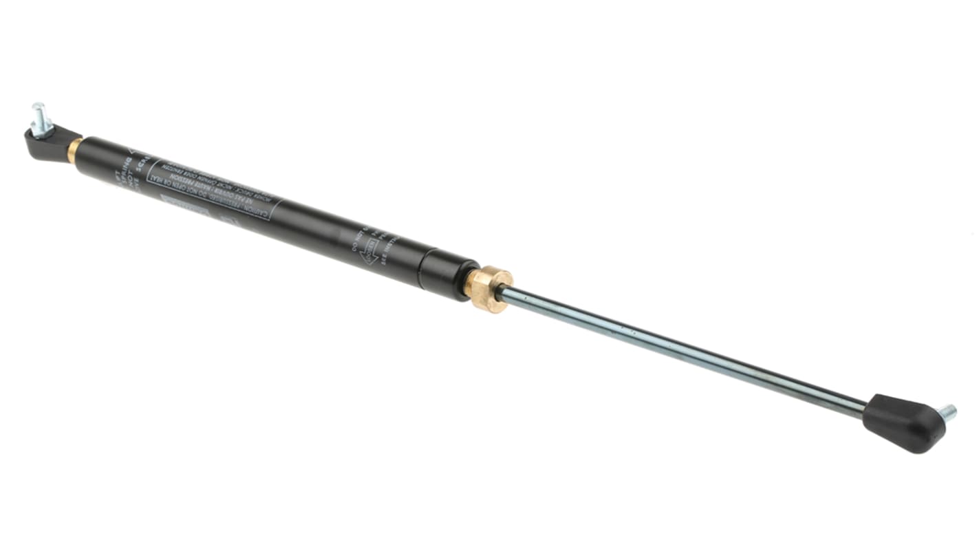 Camloc Steel Gas Strut, with Ball & Socket Joint, 350.0mm Extended Length, 150.0mm Stroke Length