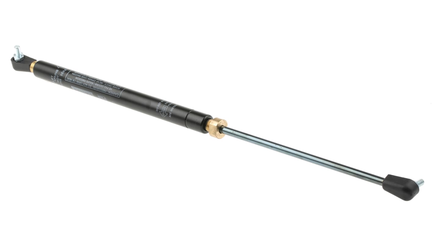 Camloc Steel Gas Strut, with Ball & Socket Joint, 350mm Extended Length, 150mm Stroke Length