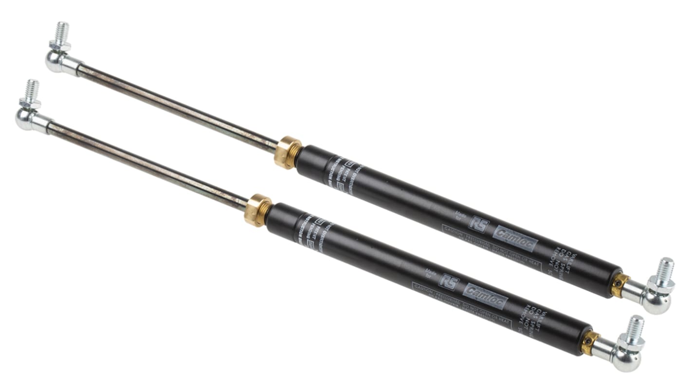 Molla a gas Camloc Gas Springs, corsa 150.0mm, forza 100N - 650N, L. 364.0mm max.