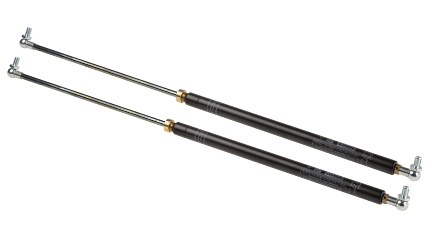 Camloc Steel Gas Strut, with Ball & Socket Joint, 564mm Extended Length, 250mm Stroke Length