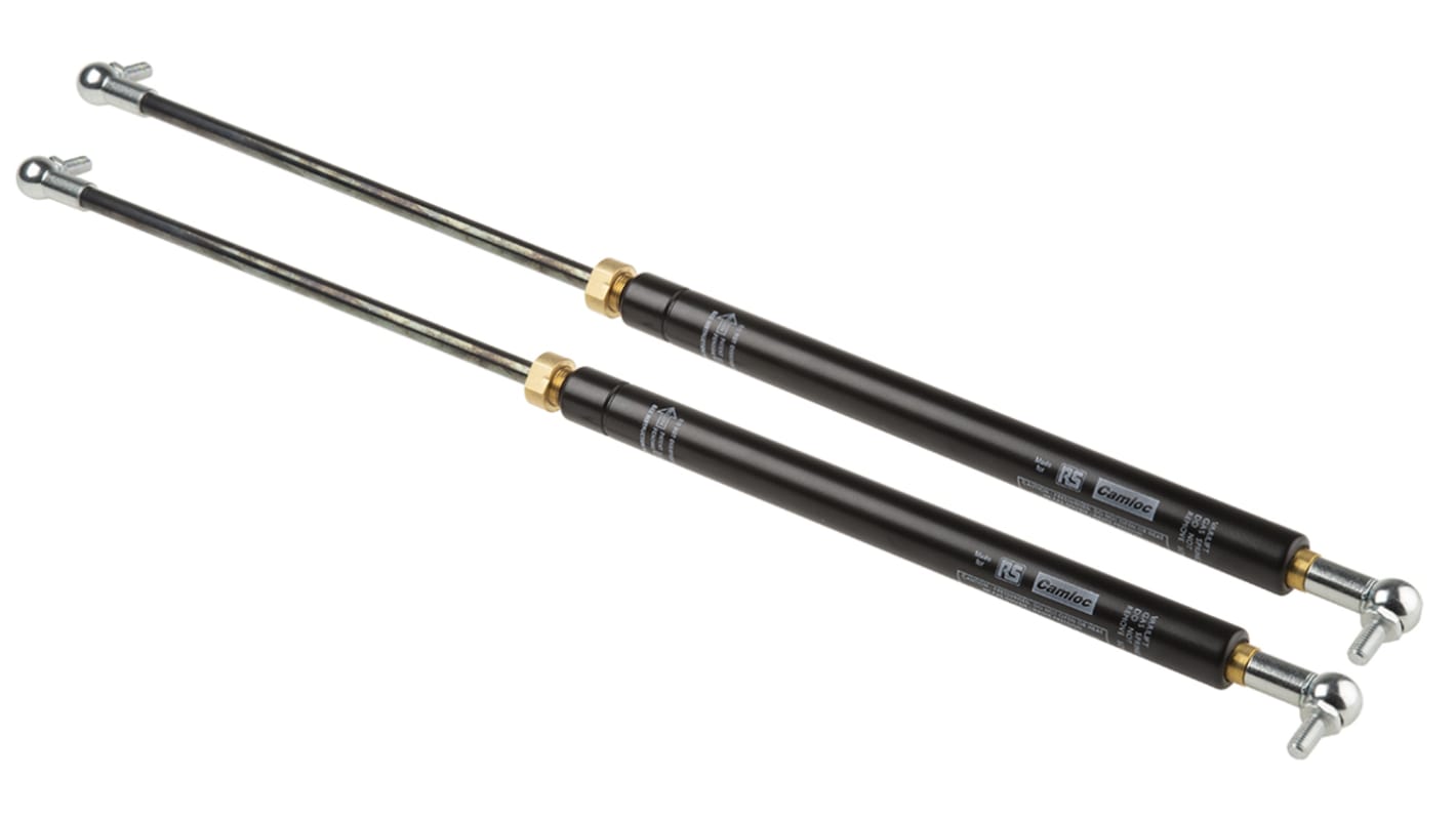 Molla a gas Camloc Gas Springs, corsa 250.0mm, forza 150N - 1200N, L. 560.0mm max.