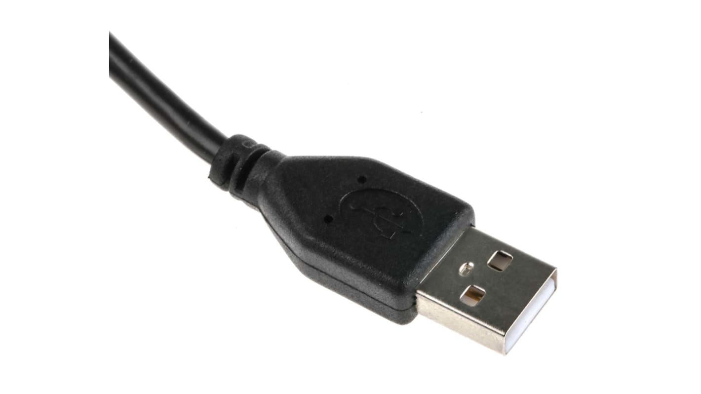 RS PRO USB 2.0, Male USB A to Male USB A, 5m