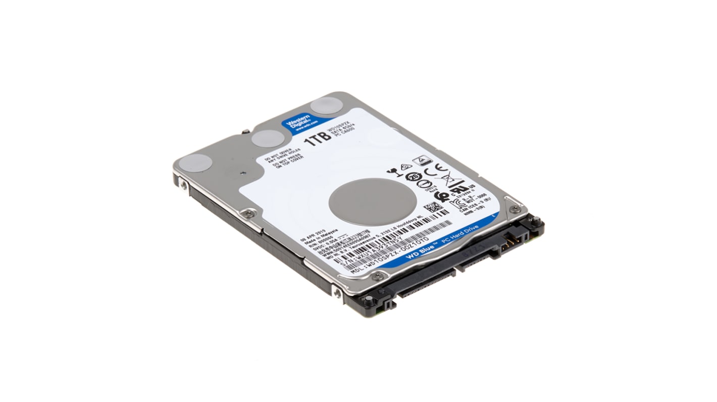 Western Digital 1 TB内置硬盘 HDD, SATA 6 Gbit/s接口