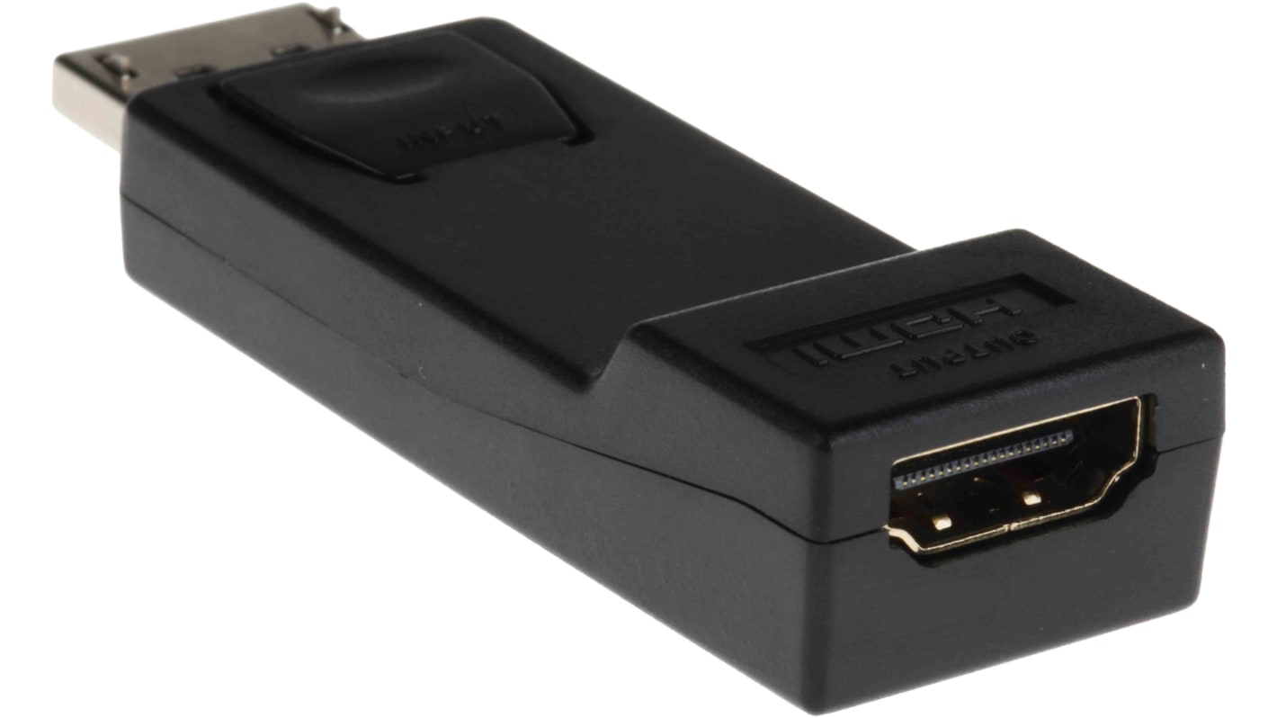 RS PRO AV Adapter Male DisplayPort to Female HDMI RS
