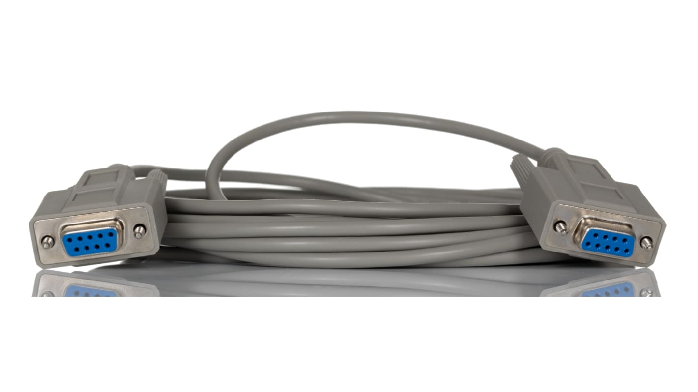 Cavo seriale RS PRO D-sub a 9 pin/D-sub a 9 pin, lungh. 5m