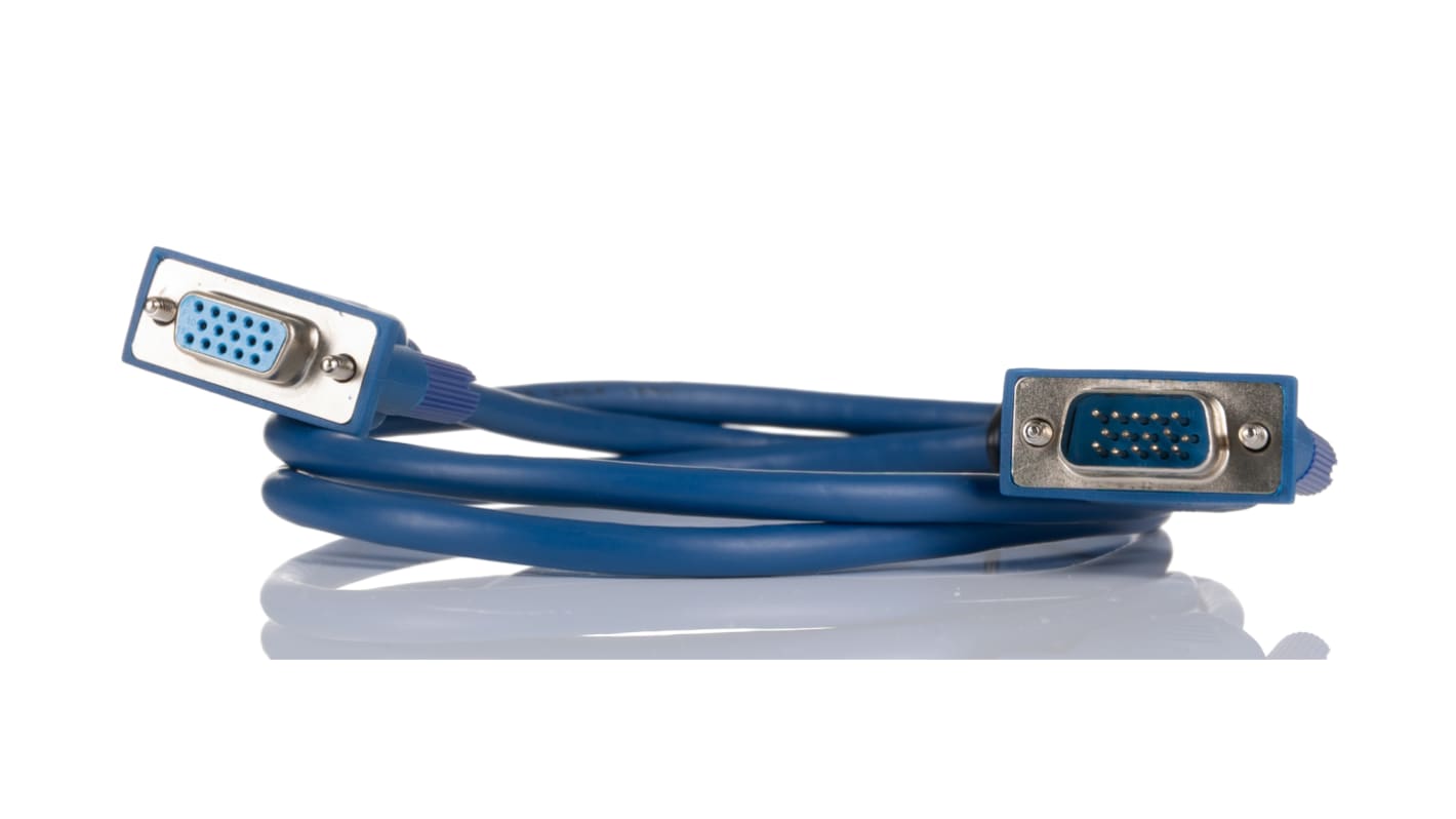 RS PRO Male VGA to Female SVGA  Cable, 1m