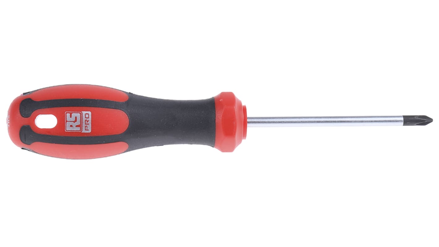 RS PRO Phillips  Screwdriver, PH1 Tip, 80 mm Blade, 170 mm Overall