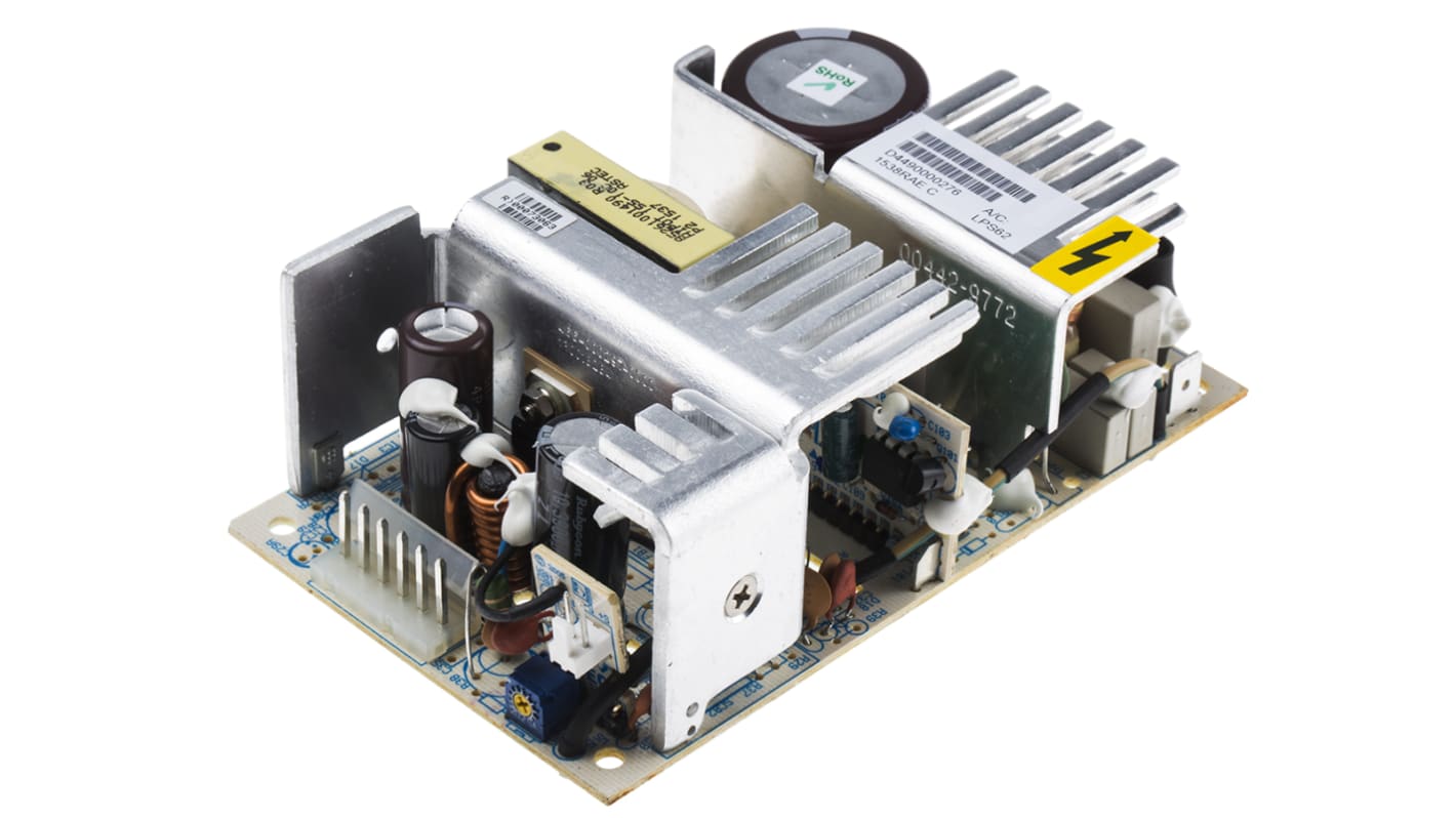 Fuente de alimentación conmutada Artesyn, 5V dc, 12A, 60W, 1 salida, Montaje en panel