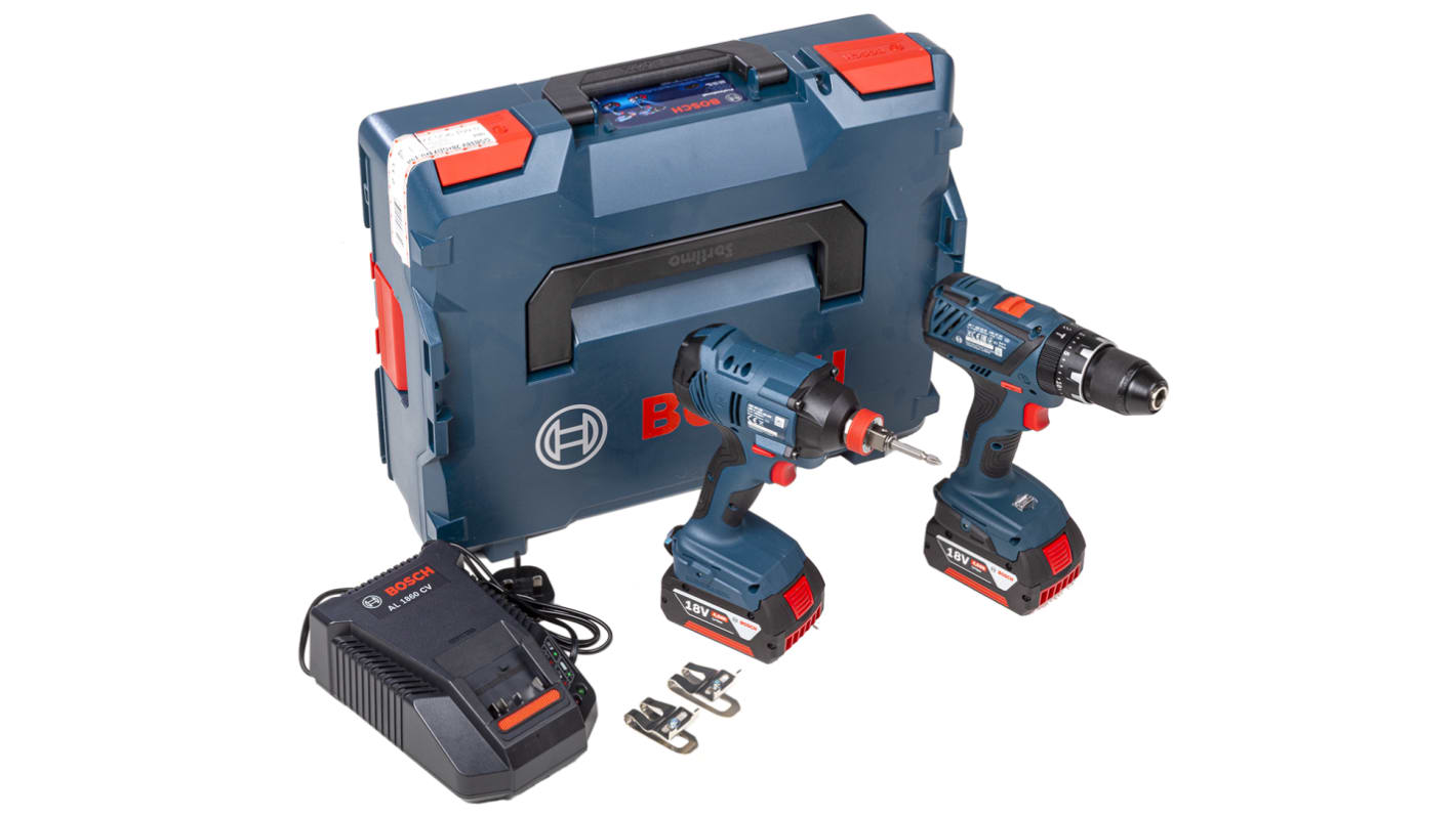 Bosch 06019G5274, 18V Cordless Cordless Power Tool Kit, Type G - British 3-pin