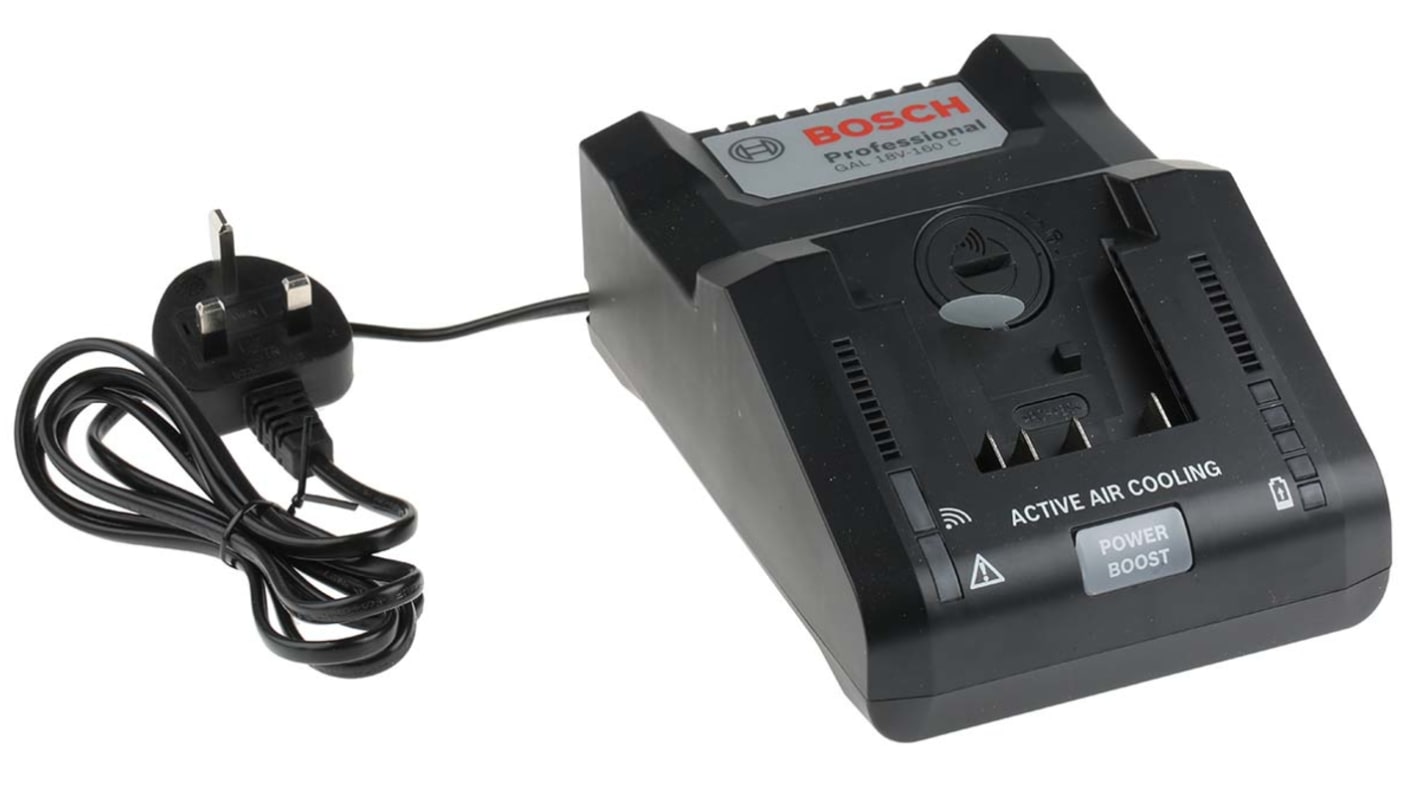 Bosch 1600A019S8 Power Tool Charger, 18V for use with 18 V Batteries, Type G - British