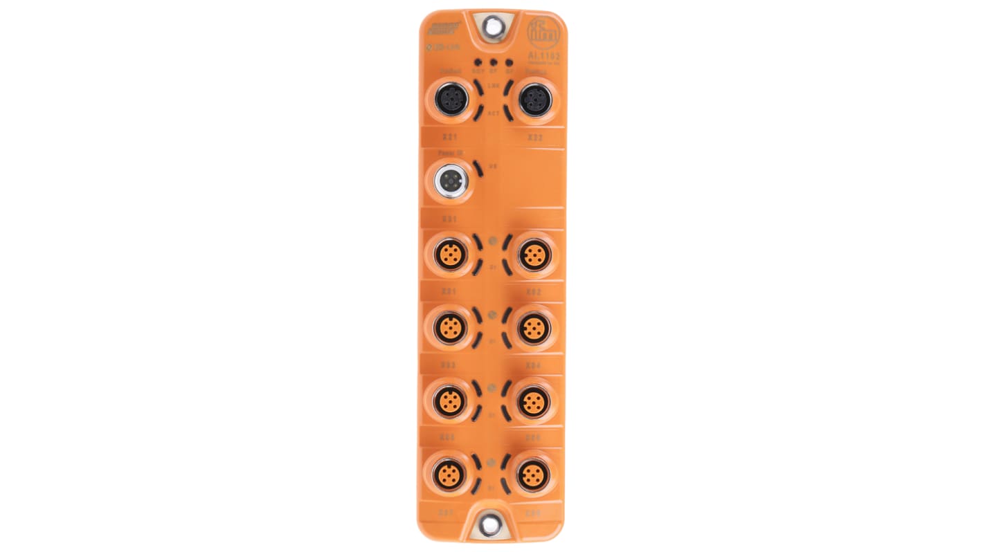 ifm electronic AL Series Sensor Box, M12, 8 port