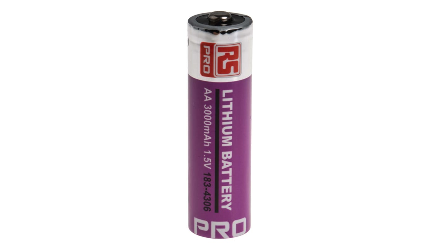 RS PRO FR6 AA-Batterien, Lithium-Eisen-Disulfid, 1.5V / 3.0Ah Standard