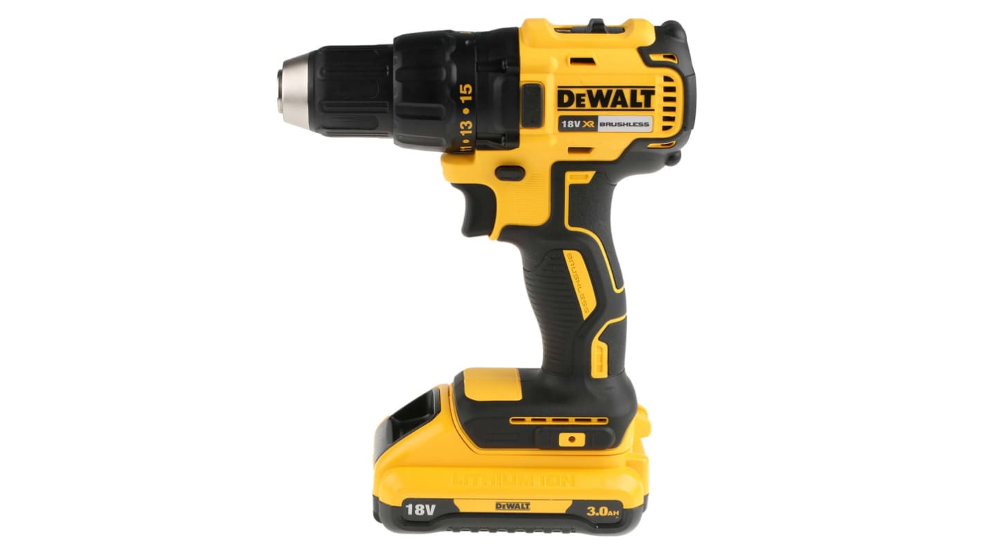 DeWALT 18V Cordless Drill Driver Li-Ion, Euro Plug