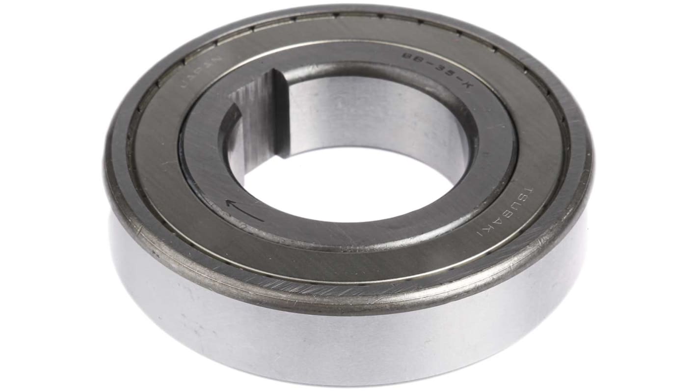Tsubaki BB35-1K-K Cam Clutch 35mm I.D., 72mm O.D., 17mm Race Width