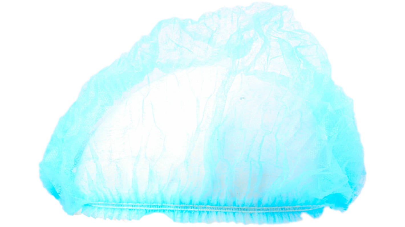 RS PRO Blue, One-Size Polypropylene, Hair Net Type