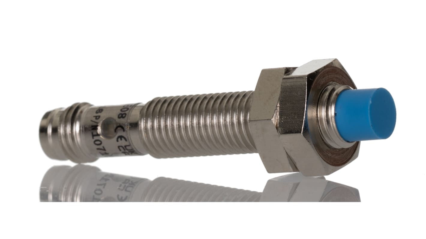 Rs-Online Sensore di prossimità Cilindro filettato SICK M8 rilevamento 6 mm 10 → 30 V c.c