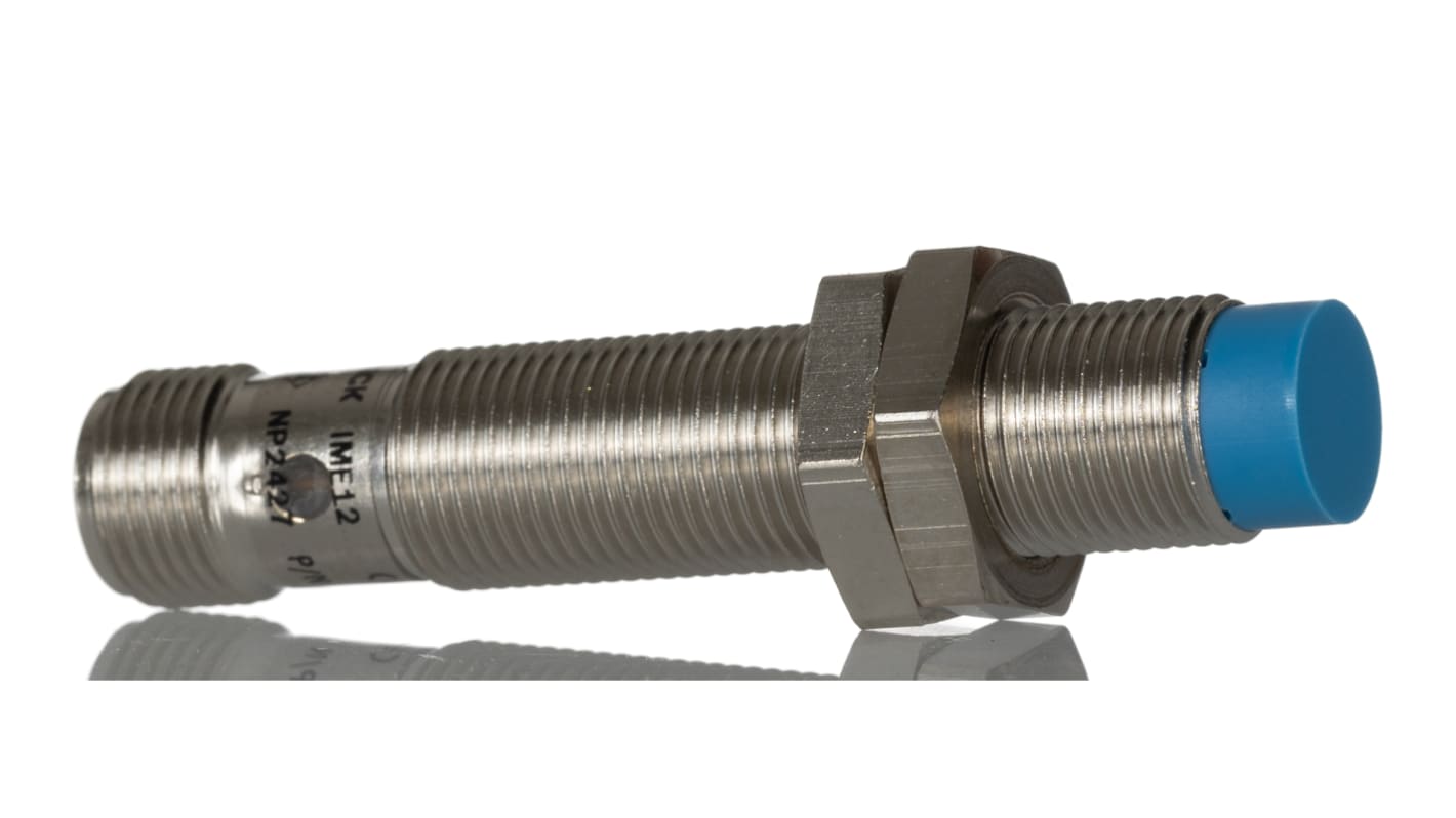 Rs-Online Sensore di prossimità Cilindro filettato SICK M12 rilevamento 10 mm 10 → 30 V c.c
