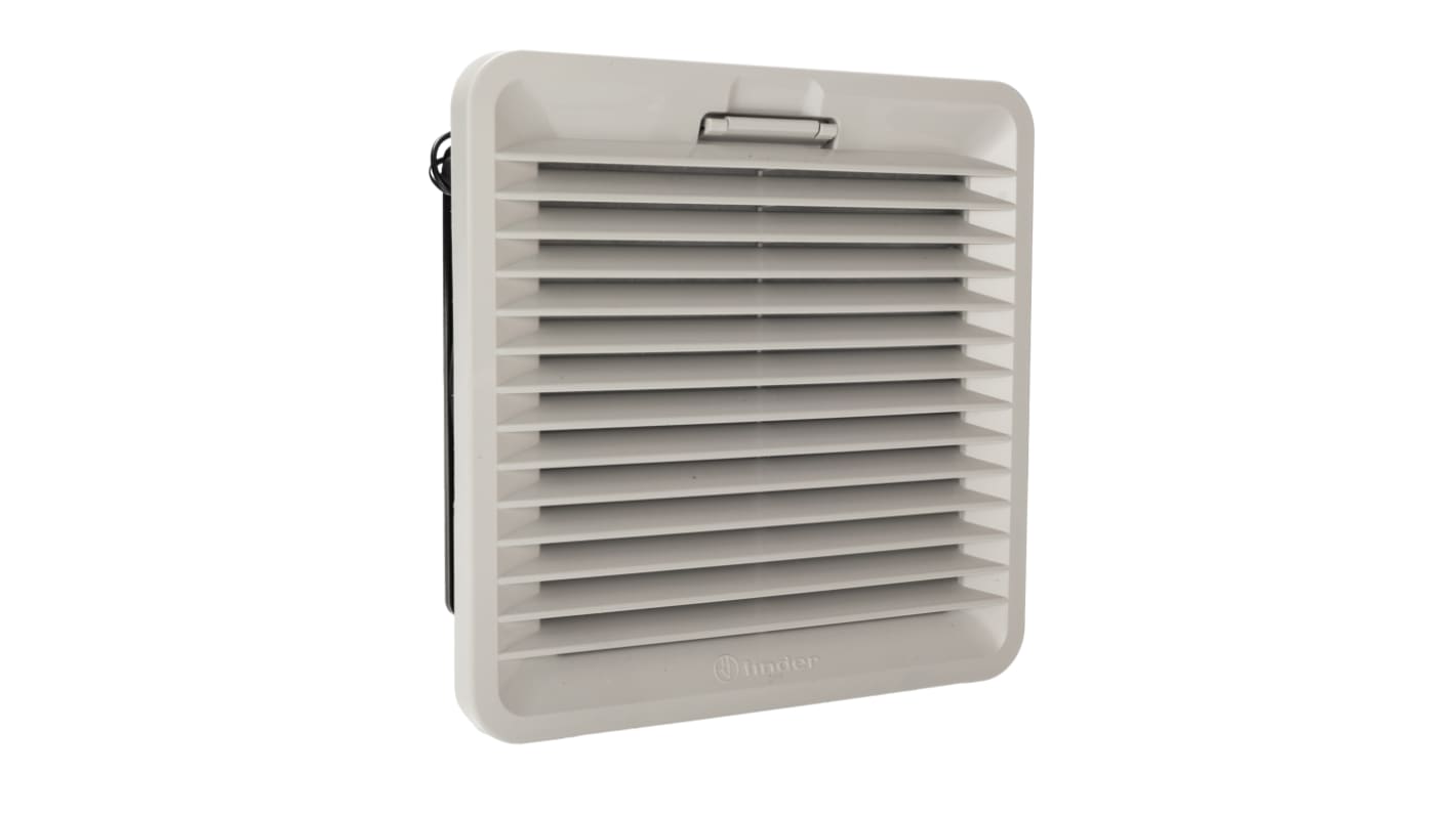 Ventilatore con filtro Finder 155 x 155mm, 230 V c.a., 55m³/h, rumorosità 42dB(A)