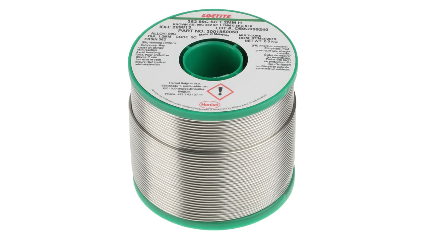 Multicore Wire, 1.2mm Lead Free Solder, 227°C Melting Point