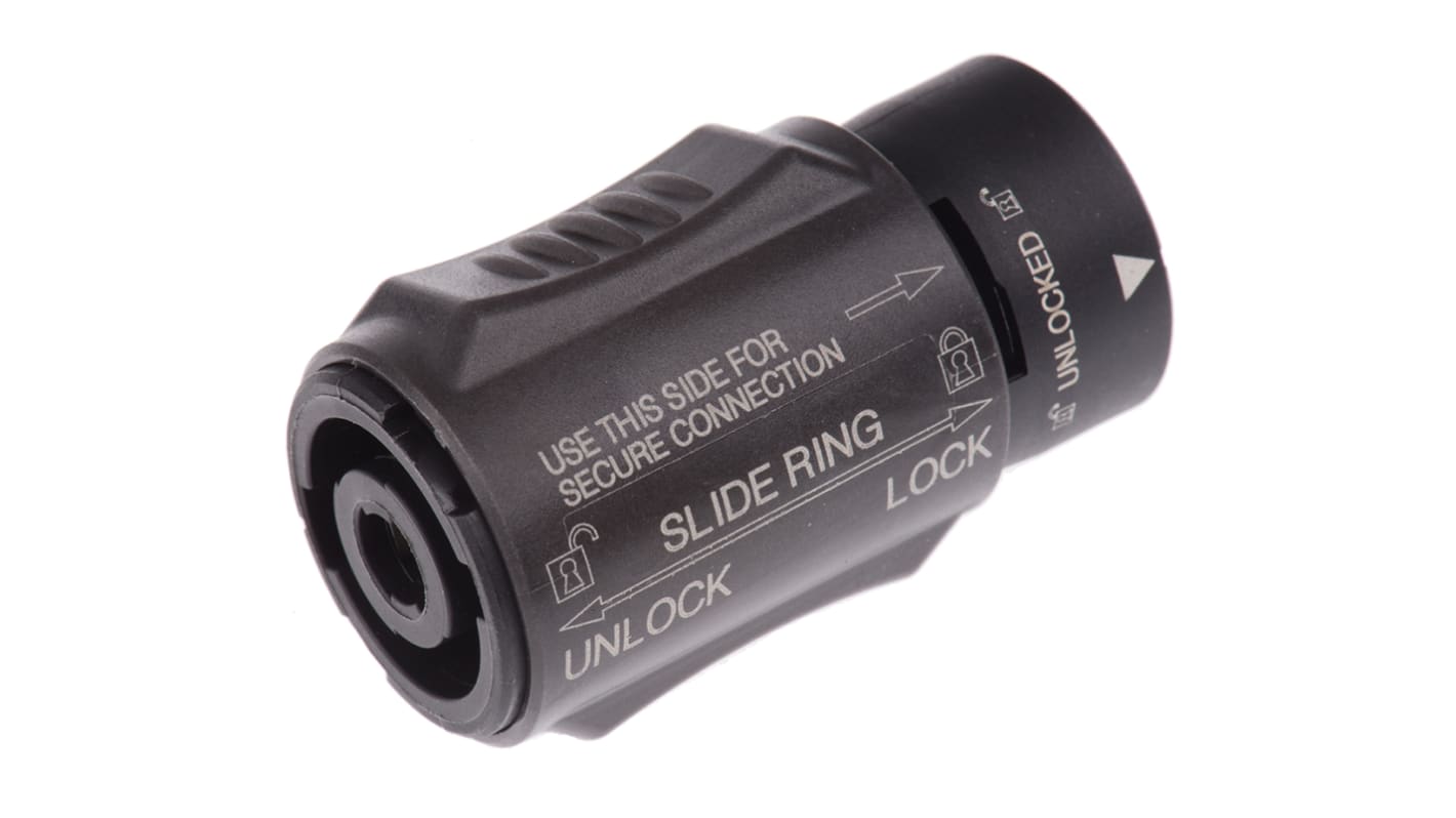 Neutrik Loudspeaker Connector, Plug to Plug, 4 Way, 30A