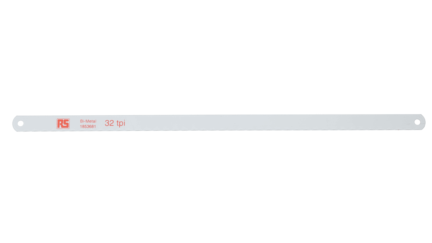 RS PRO Bimetall Handsägeblatt 32 TPI 300 mm x 0,63mm für verschiedene Materialien