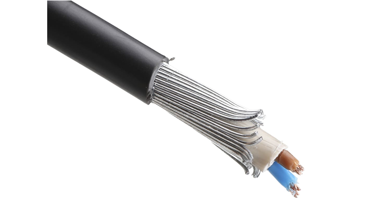 RS PRO 2 Core PVC Power Cable +90°C