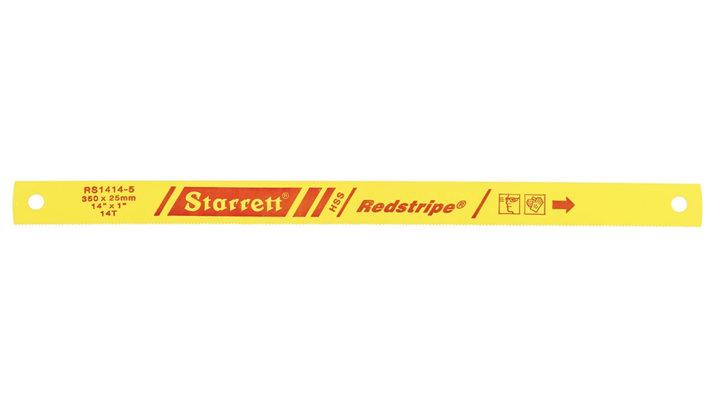 Starrett 350 mm HSS Hacksaw Blade, 14 TPI