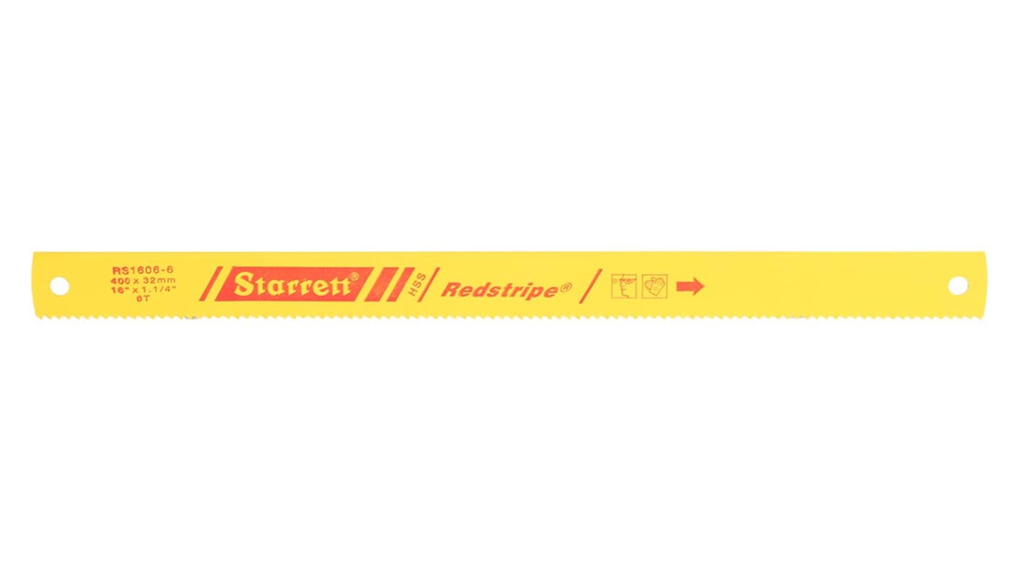 Starrett 400 mm HSS Hacksaw Blade, 6 TPI