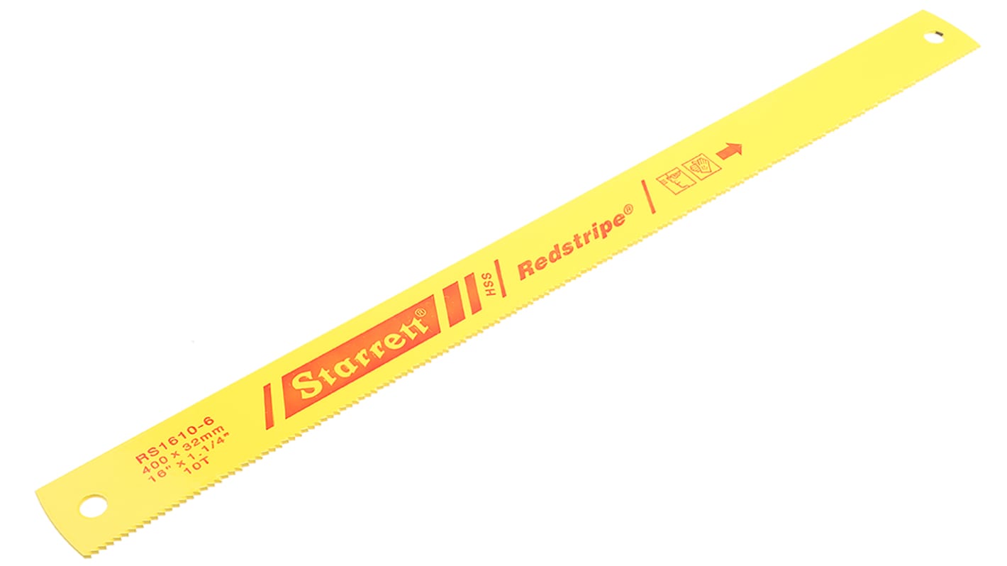 Starrett 400 mm HSS Hacksaw Blade, 10 TPI