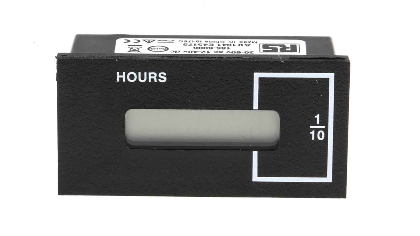 Rs-Online Contatore Curtis display LCD 6 cifre 12 → 48 V c.c. 20 → 60 V c.a