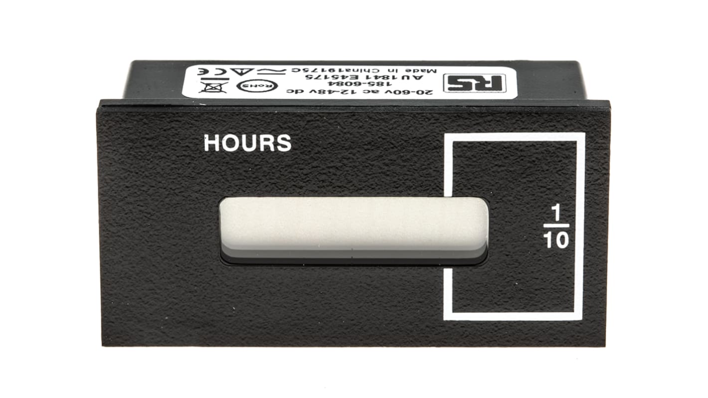 Curtis アワーメータ カウンタ LCD 6 パネル取り付け 701DR002N-1248D2060A | RS