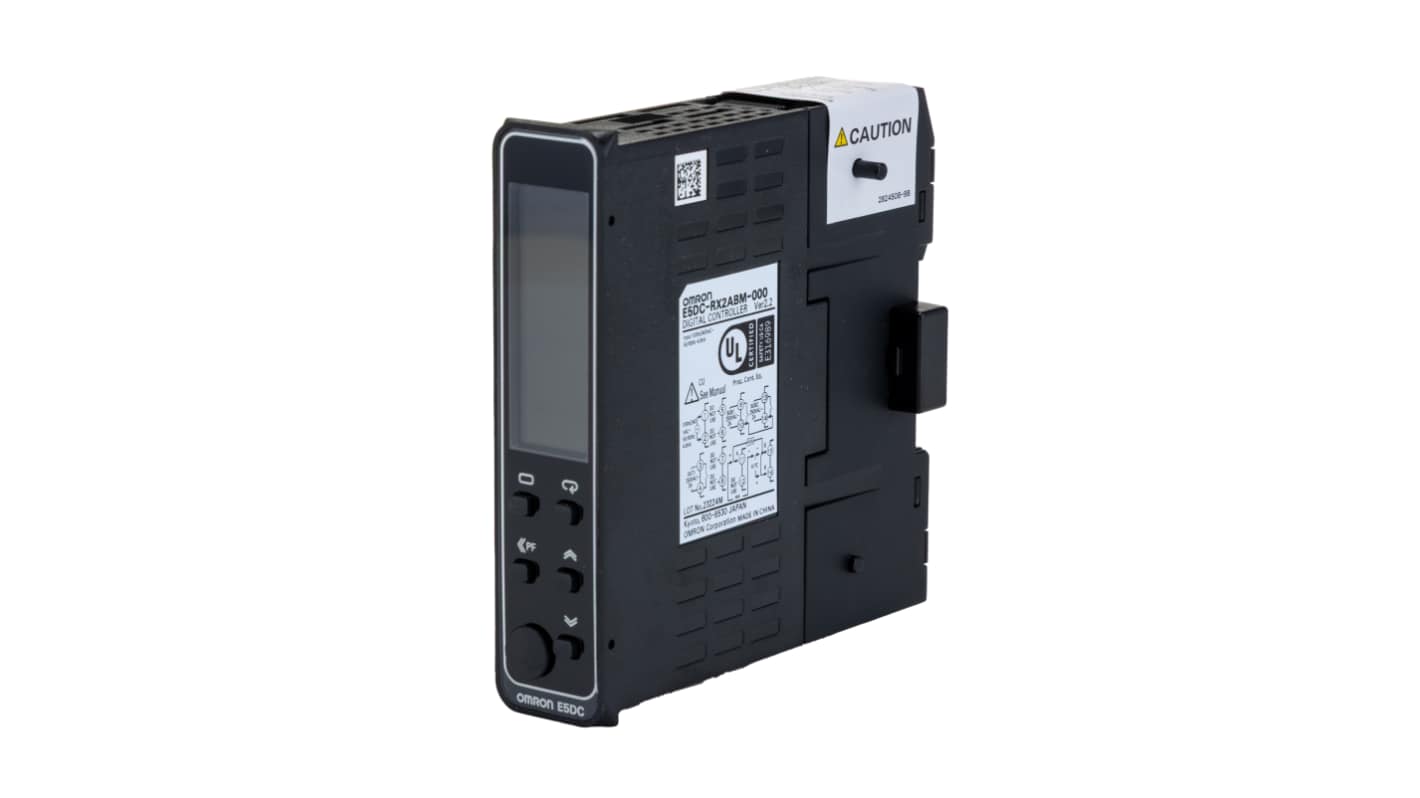 Omron PID控制器, 100 → 240 V 交流电源, 继电器输出, DIN 导轨安装、面板安装安装, IP00, IP20, 48 x 48mm, E5DC系列