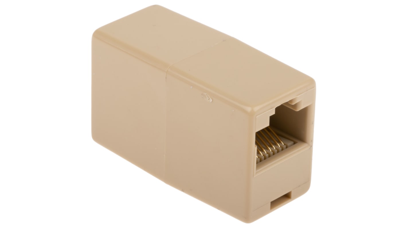 RS PRO RJ耦合器, RJ45, Cat3网络, 无屏蔽双绞线 (UTP), 22.02mm长