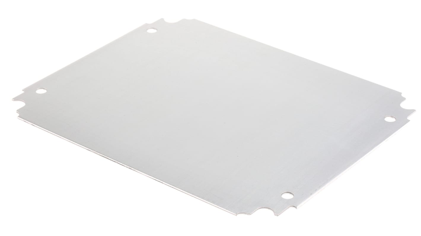 Schneider Electric Spacial Series Galvanised Steel Mounting Plate, 300mm H, 250mm W, 200mm L for Use with Spacial CRN,
