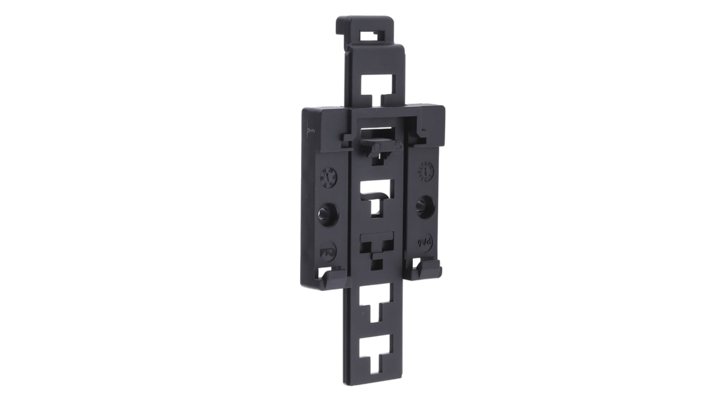 Bopla Polyamide DIN Rail Holder for Use with TS 35 (Top Hat DIN Rail), 122 x 88 x 18mm