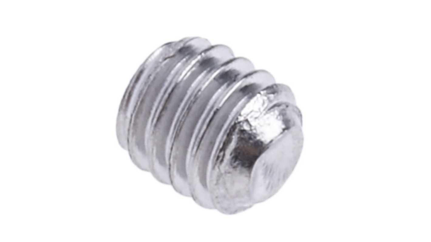 Plain Stainless Steel Hex M3 x 3mm Grub Screw